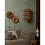 Good&Mojo Wandlamp Barbados bamboe ø35xh.15cm naturel/bruin