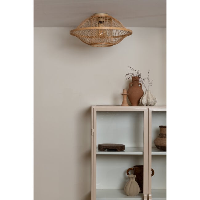 Good&Mojo Plafondlamp Maui bamboe naturel S
