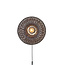 Good&Mojo Wandlamp Arizona bamboe ø50x23cm burgundy S