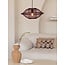 Good&Mojo Hanglamp Maui bamboe  burgundy S
