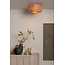 Good&Mojo Plafondlamp Barbados bamboe/halfrond kap ø35xh.15cm naturel