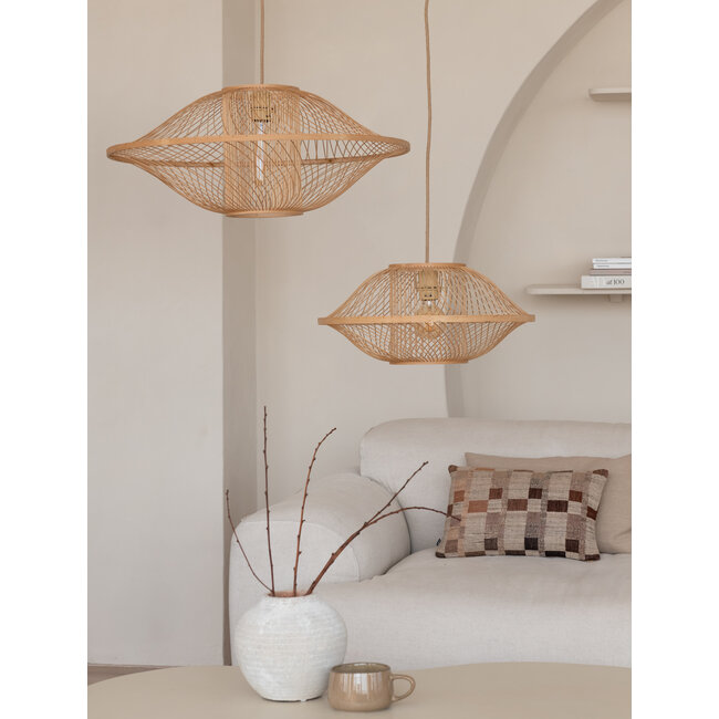 Good&Mojo Hanglamp Maui bamboe naturel S
