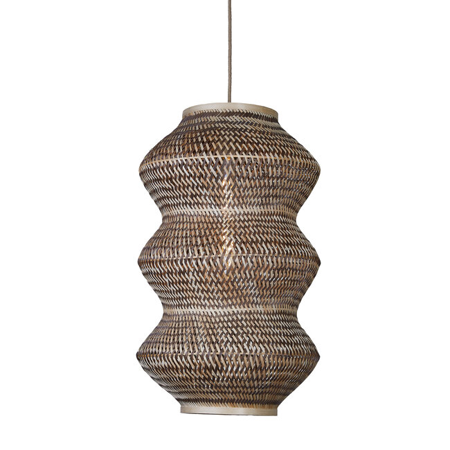 Good&Mojo Hanglamp Barbados bamboe ø40xh.67cm naturel /bruin XL