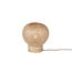 Good&Mojo Tafellamp Barbados bamboe/bol ø25xh.27cm naturel