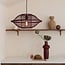 Good&Mojo Hanglamp Maui bamboe  burgundy S