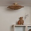 Good&Mojo Plafondlamp Madura bamboe ø60x15cm naturel bruin M