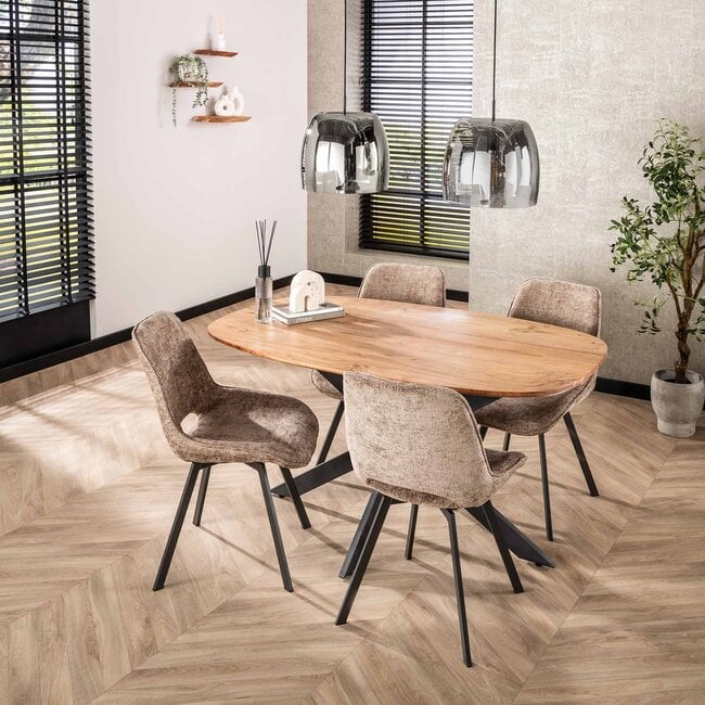 WoonStijl Eetkamertafel 150 Arhus solid