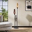 WoonStijl Vloerlamp cocoon mix glass