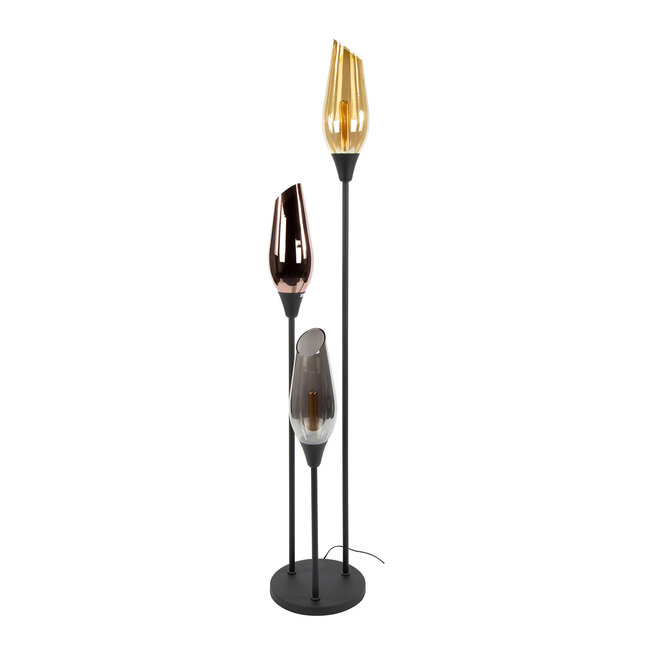 WoonStijl Vloerlamp cocoon mix glass