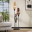 WoonStijl Vloerlamp cocoon XL mix glass