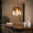 WoonStijl Hanglamp 1L drift XL glass Amber
