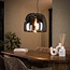 WoonStijl Hanglamp 1L drift XL glass Smoke