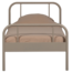Woood Mata 1-persoons bed metaal zand 90x200cm
