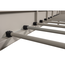 Woood Mata 1-persoons bed metaal zand 90x200cm