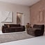 Woood Baggy 2-zits bank 3d chenille donkerbruin