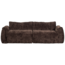 Woood Baggy 2-zits bank 3d chenille donkerbruin