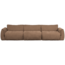 Woood Baggy 3-zits bank geweven chenille bruin