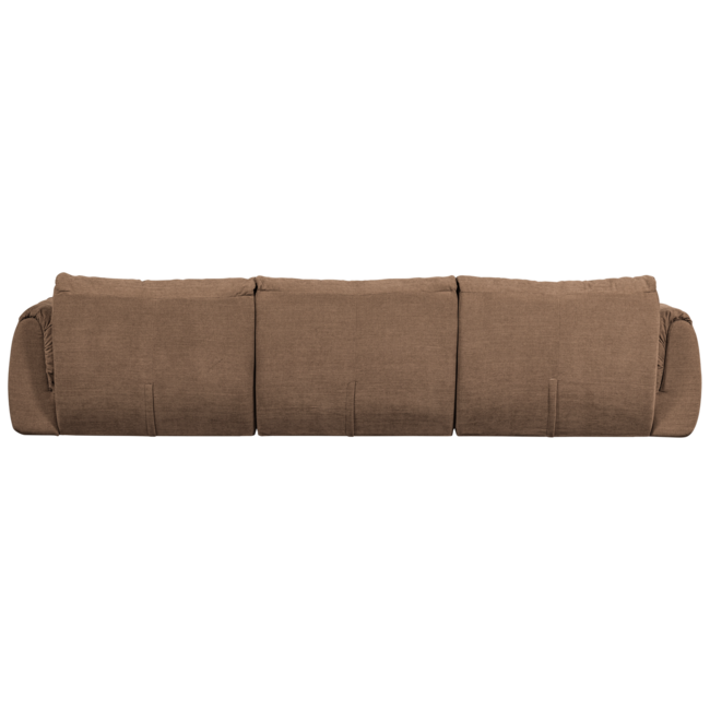 Woood Baggy 3-zits bank geweven chenille bruin