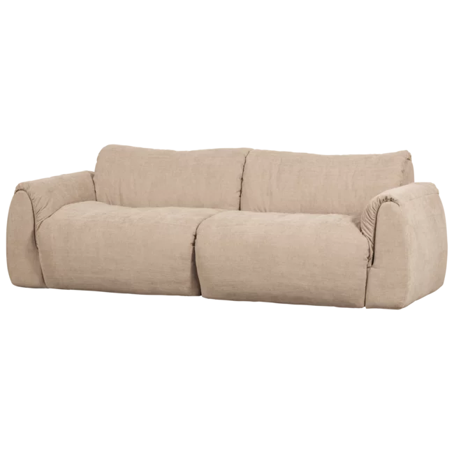 Woood Baggy 2-zits bank geweven chenille zand