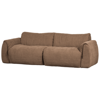 Woood Baggy 2-zits bank geweven chenille bruin