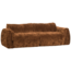 Woood Baggy 2-zits bank 3d chenille middenbruin