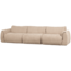 Woood Baggy 3-zits bank geweven chenille zand