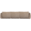 Woood Baggy 3-zits bank 3d chenille zand