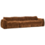 Woood Baggy 3-zits bank 3d chenille middenbruin
