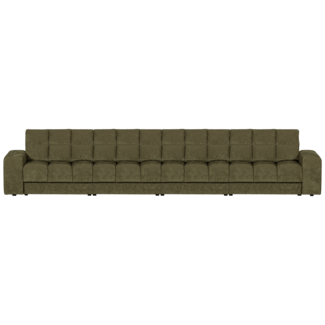 Woood Second date 4-zits bank vintage groen