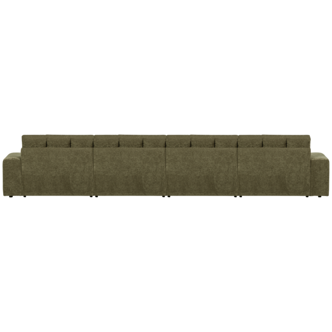 Woood Second date 4-zits bank vintage groen