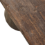 Woood Clyde bankje hout donkerbruin