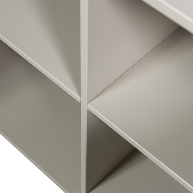 Woood New gravure dressoir 200 cm grenen dust [fsc]