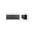 Woood New gravure dressoir 200 cm grenen dust [fsc]