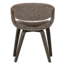 Woood Yossi eetkamerstoel bruin met houten poot donkerbruin