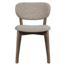 Woood Udar eetkamerstoel met houten frame donkerbruin