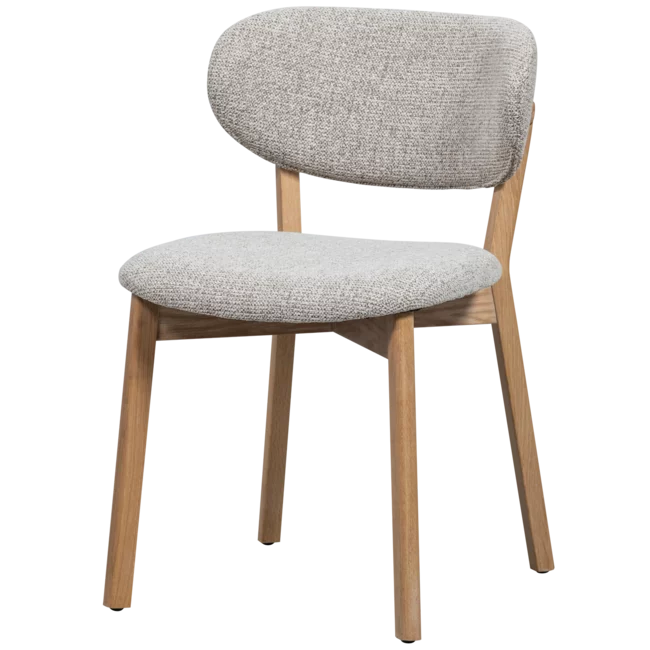Woood Udar eetkamerstoel met houten frame naturel