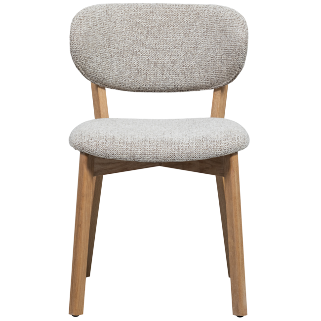 Woood Udar eetkamerstoel met houten frame naturel