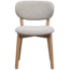 Woood Udar eetkamerstoel met houten frame naturel