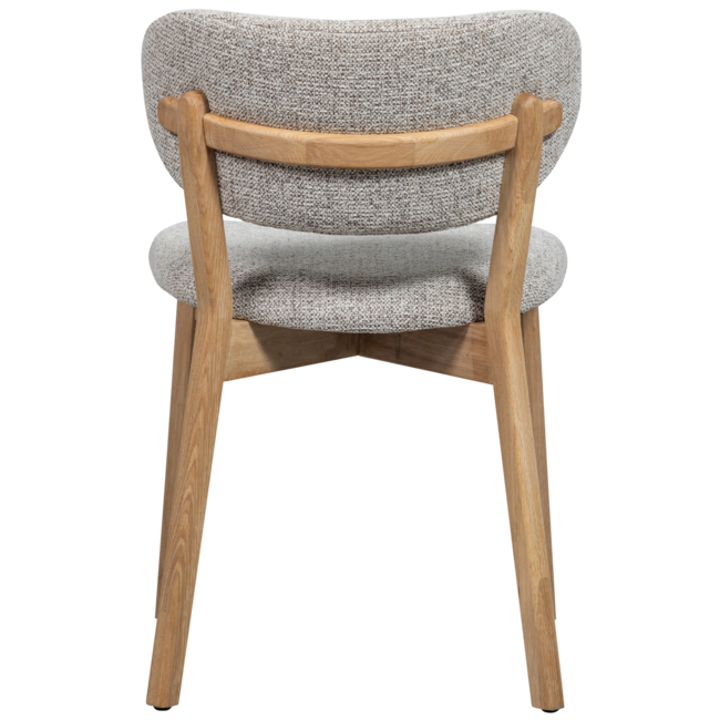 Woood Udar eetkamerstoel met houten frame naturel