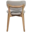 Woood Udar eetkamerstoel met houten frame naturel