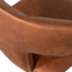 Woood Permit eetkamerstoel leerlook cognac