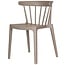 Woood Bliss tuinstoel met spijlen kunststof taupe