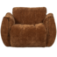 Woood Baggy draaifauteuil 3d chenille middenbruin