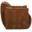 Woood Baggy draaifauteuil 3d chenille middenbruin