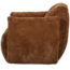 Woood Baggy draaifauteuil 3d chenille middenbruin
