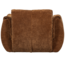 Woood Baggy draaifauteuil 3d chenille middenbruin