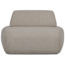 Woood Sterck fauteuil met verplaatsbare rugleuning naturel