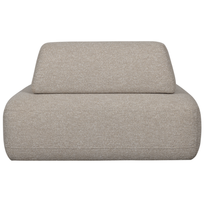 Woood Sterck fauteuil met verplaatsbare rugleuning naturel