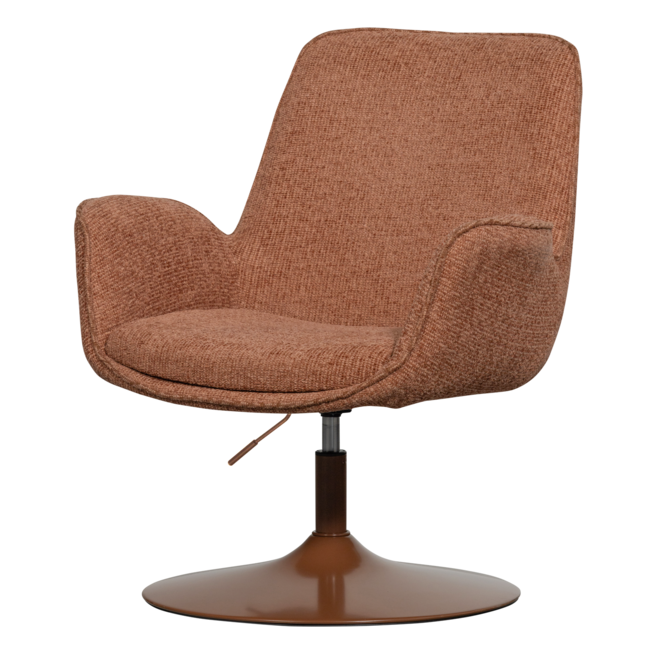 Woood Marten in hoogte verstelbare fauteuil oranje