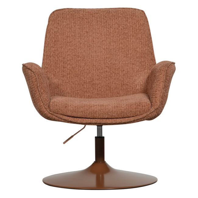 Woood Marten in hoogte verstelbare fauteuil oranje